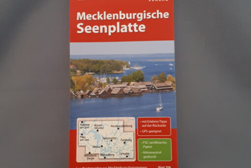 Klemmer-Verlag - Fahrradkarte Mecklenburgische Seenplatte